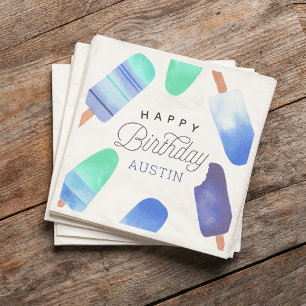Guardanapo De Papel Partido Aniversário de criança Personalizado do Pi