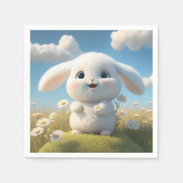 Guardanapo De Papel Partido Bunny Rabbit