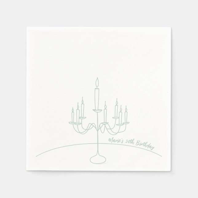 Guardanapo De Papel Partido Coquette Renascentista do Rococo Soft Dese (Frente)