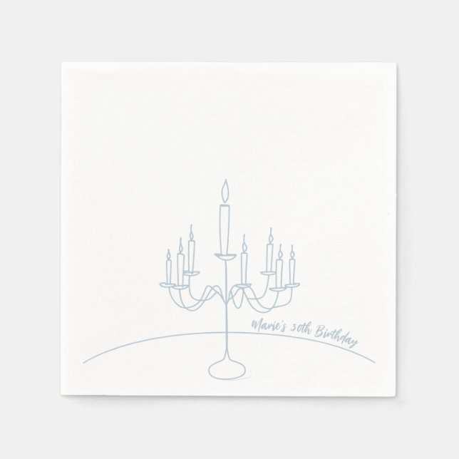 Guardanapo De Papel Partido Coquette Renascentista do Rococo Soft Dese (Frente)