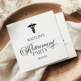 Guardanapo De Papel Partido da Reforma Médica Elegante de Caduco