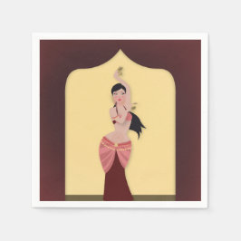 Guardanapo De Papel Partido de janto do Médio Oriente Libanês