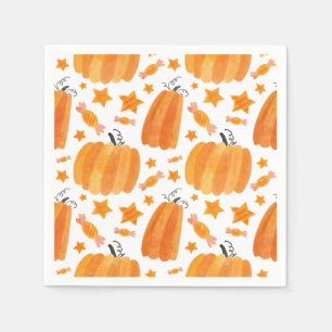 Guardanapo De Papel Partido de Pumpkin Laranja Napkin
