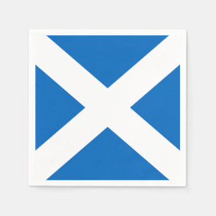 Guardanapo De Papel Partido de Saltire do Scottish