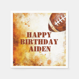 Guardanapo De Papel Partido de Tema de Futebol Personalizado