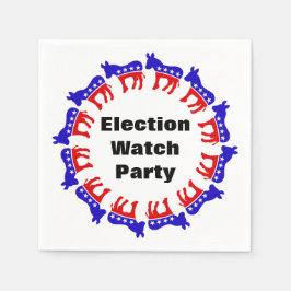 Guardanapo De Papel Partido Democrata do Observatório Eleitoral