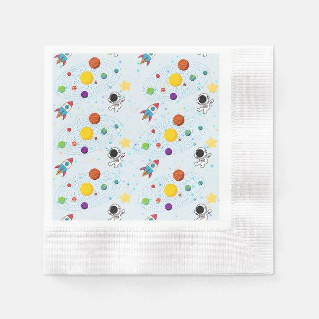 Guardanapo De Papel Partido do Universo NApkins (Frente)