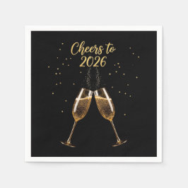 Guardanapo De Papel Partido feliz ano novo 2026 Napkins