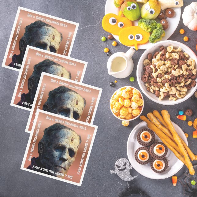 Guardanapo De Papel Partido Frankenstein Halloween (Frankenstein Halloween Party Napkins)