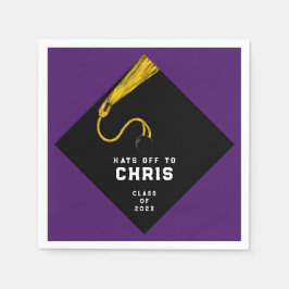 Guardanapo De Papel Partido Graduação 2025