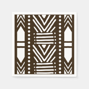Guardanapo De Papel Partido, Mesa Africana de Lama de Casamento Napkin