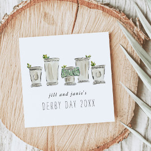 Guardanapo De Papel Partido Mint Julep Kentucky Derby