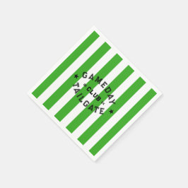 Guardanapo De Papel Partido Personalizado da Greve Verde do Clube de P