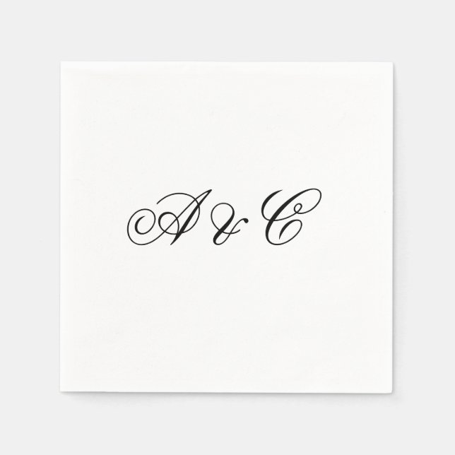 Guardanapo De Papel Partido Personalizado Napkins (Frente)