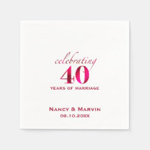 Partido Personalizado Ruby 40º Aniversário de Casa