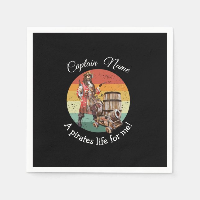 Guardanapo De Papel Partido Pirata Napkins (Frente)