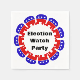 Guardanapo De Papel Partido Republicano do Observatório Eleitoral