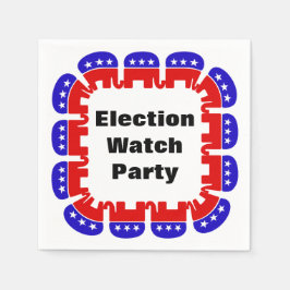 Guardanapo De Papel Partido Republicano do Observatório Eleitoral