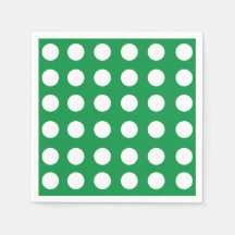 Partido Retrovisor de Bolinhas branca verde