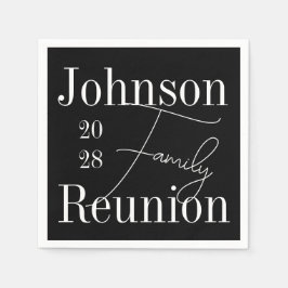 Guardanapo De Papel Partido Sindicato da Família Moderna Personalizada