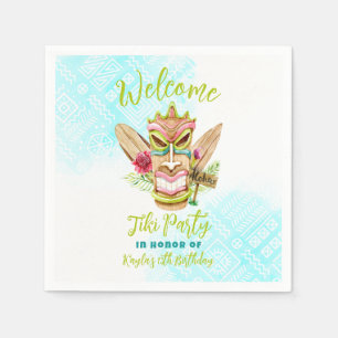 Guardanapo De Papel Partido Tiki