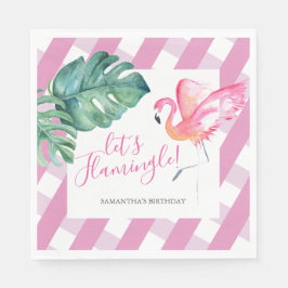Guardanapo De Papel Partido Tropical Personalizado Aniversário Napkins