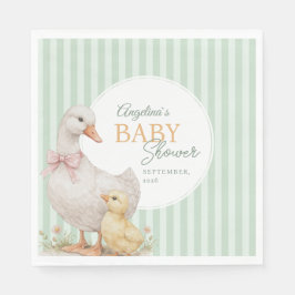 Guardanapo De Papel Party Napkins Mother Goose and Gosling.