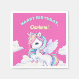 Guardanapo De Papel Party Napkins to a magical birthday party.