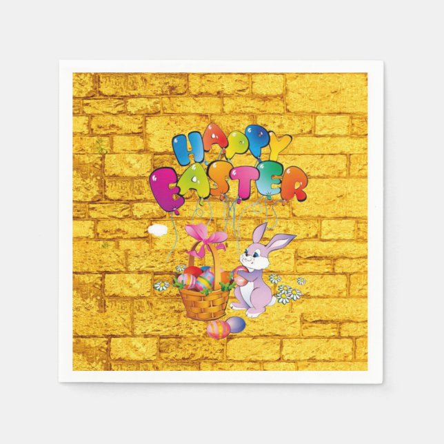 Guardanapo De Papel Páscoa de Napkins (Frente)