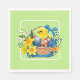 Guardanapo De Papel Páscoa em uma Festa de Flowers