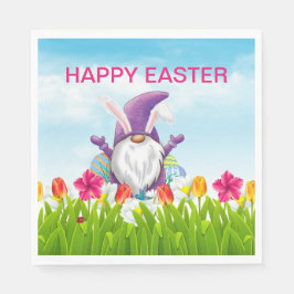 Guardanapo De Papel Páscoa Gnomo