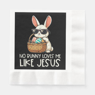 Guardanapo De Papel Páscoa Sem Coelhinho Me Ama Como Jesus Cristão