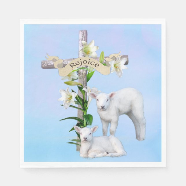 Guardanapo De Papel Páscoa Sunrise Napkin (Frente)