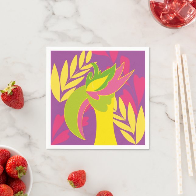 Guardanapo De Papel pássaro (Insitu)