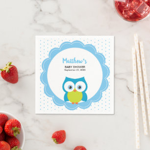 Guardanapo De Papel Pássaro da Vida Selvagem Hoot Owl