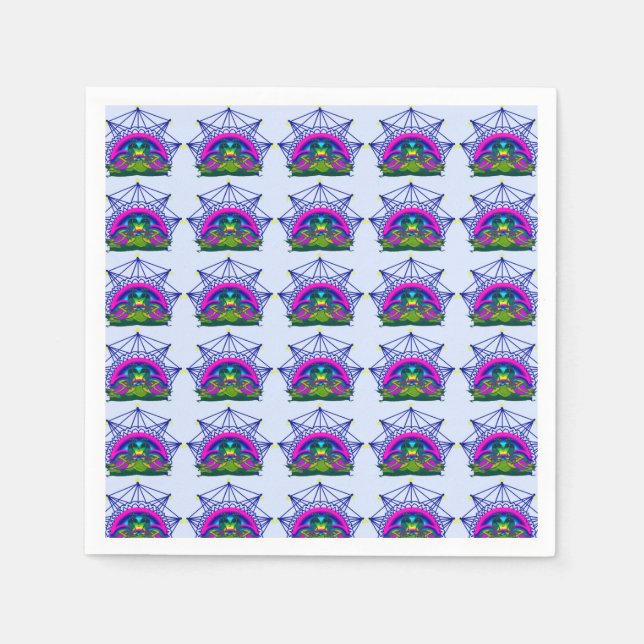 Guardanapo De Papel Pássaros do Amor (Frente)