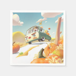 Guardanapo De Papel Passeio de Abóbora