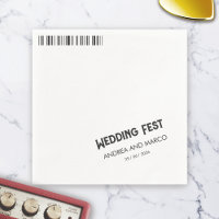 Passo de Embarque de Bilhetes de Casamento Rochoso