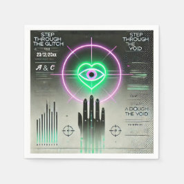 Guardanapo De Papel 🖤 "Passo pela falha" Cartolina 🖤