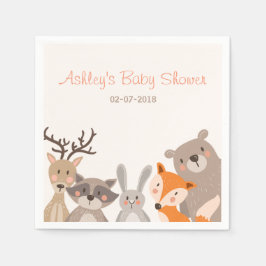 Guardanapo De Papel Pasta De Pavimento Animais De Guarda Florestal Rap