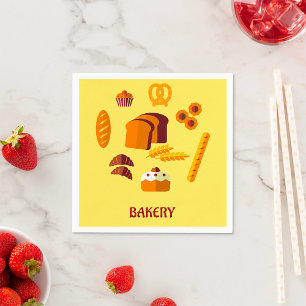 Guardanapo De Papel Pastas para pães e doces