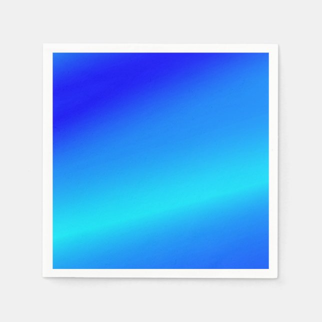 Guardanapo De Papel Pastel abstrato de cor azul-ópera ombre (Frente)