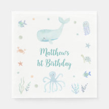 Pastel Azul Sob O Aniversário Do Mar