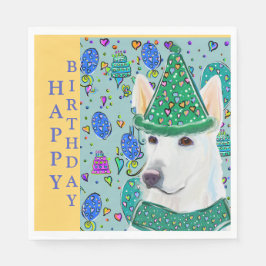 GUARDANAPO DE PAPEL PASTOR ALEMÃO