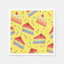 Guardanapo De Papel Pastries e Streamers, de Natasha Us