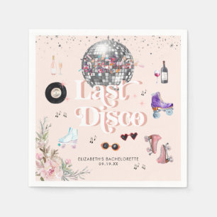 Guardanapo De Papel Patinação sobre Rodas Disco Retro Despedida de S
