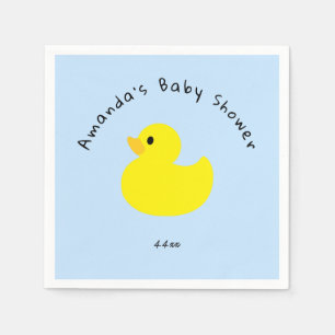 Guardanapo De Papel Pato Amarelo - Chá de Bebê