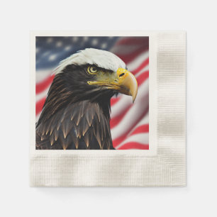 Guardanapo De Papel Pátrio/Águia/Americano/EUA