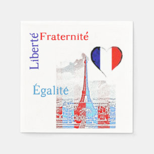 Guardanapo De Papel Patriótico francês