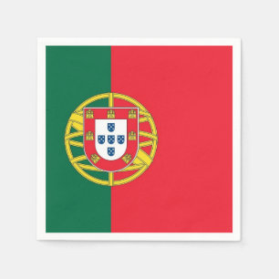 Guardanapo de papel patrióticos com bandeira de